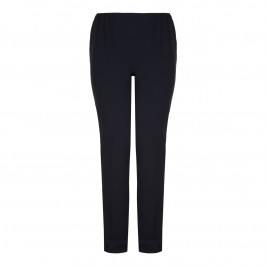 Marina Rinaldi straight leg navy TROUSERS - Plus Size Collection