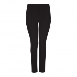 Marina Rinaldi slim leg black TROUSERS - Plus Size Collection