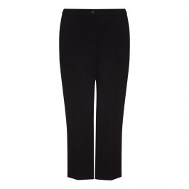 MARINA RINALDI STRAIGHT CUT TROUSER WITH ZIP TRIM - Plus Size Collection