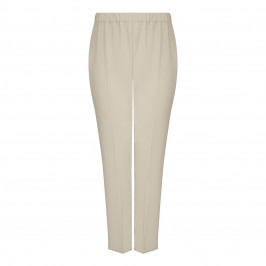 MARINA RINALDI FRONT CREASE PULL-ON TROUSER CASHA - Plus Size Collection