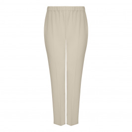 MARINA RINALDI FRONT CREASE PULL-ON TROUSER CASHA - Plus Size Collection