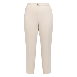 Marina Rinaldi Cady Trouser Slim Fit Beige - Plus Size Collection