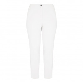 Marina Rinaldi cream narrow leg TROUSERS - Plus Size Collection