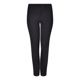 Marina Rinaldi GREY STRETCH WOOL STRAIGHT LEG TROUSERS - Plus Size Collection