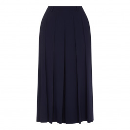 Marina Rinaldi navy pleated CULOTTES - Plus Size Collection