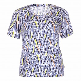 Marina Rinaldi ABSTRACT print T SHIRT - Plus Size Collection