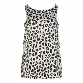 MARINA RINALDI ANIMAL PRINT TOP  - Plus Size Collection