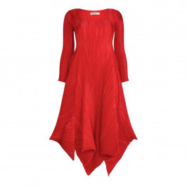 MASHIAH red statement DRESS with tie detail - Plus Size Collection