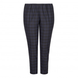 MAXIMA CHECK TROUSERS - Plus Size Collection