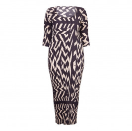 MASHIAH chevron print tube DRESS - Plus Size Collection