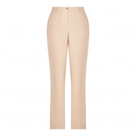 PIAZZA DELLA SCALA VISCOSE TROUSERS TAN - Plus Size Collection