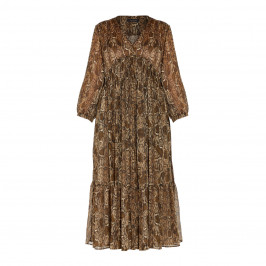 ELENA MIRO SNAKE PRINT DRESS - Plus Size Collection
