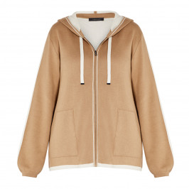 ELENA MIRO HOODY CAMEL - Plus Size Collection