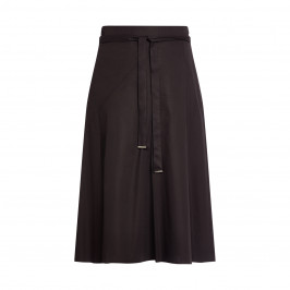 ELENA MIRO COTTON SKIRT BLACK - Plus Size Collection