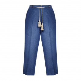 ELENA MIRO DENIM CULOTTE - Plus Size Collection