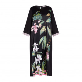 PIERO MORETTI ORCHID PRINT DRESS - Plus Size Collection