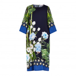 PIERO MORETTI FLORAL PRINT DRESS - Plus Size Collection