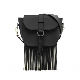 MARINA RINALDI CROSSBODY BAG BLACK - Plus Size Collection