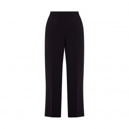 MARINA RINALDI TRIACETATE TROUSER BLACK - Plus Size Collection