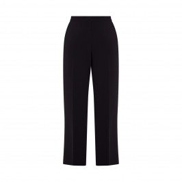 MARINA RINALDI TRIACETATE TROUSER BLACK - Plus Size Collection