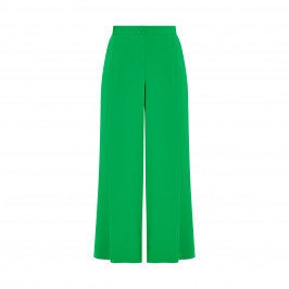 MARINA RINALDI PALAZZO TROUSER GREEN - Plus Size Collection