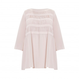 MARINA RINALDI GEORGETTE TUNIC ROSE  - Plus Size Collection