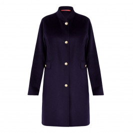 MARINA RINALDI DOUBLE-FACED WOOL BLEND COAT - Plus Size Collection