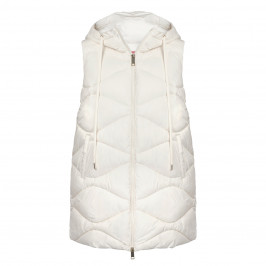 MARINA SPORT GILET CREAM - Plus Size Collection