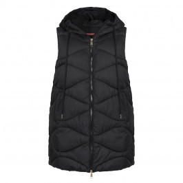 MARINA SPORT GILET BLACK - Plus Size Collection