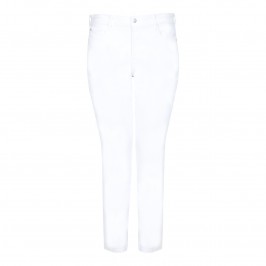 NYDJ white straight leg JEANS