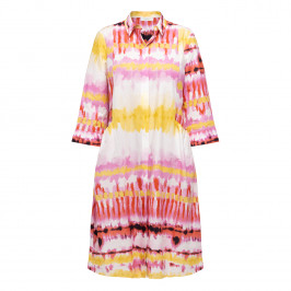 Noen Pure Cotton Dress Multi-Colour - Plus Size Collection