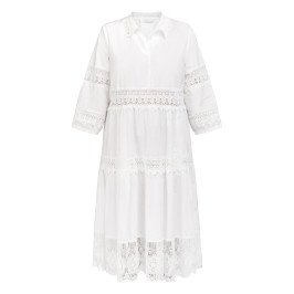 Image 56: Noen Lace Dress White 
