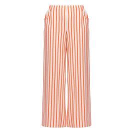 Noen Stripe Trousers Coral - Plus Size Collection
