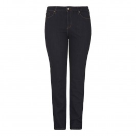 NYDJ dark denim straight leg JEANS - Plus Size Collection