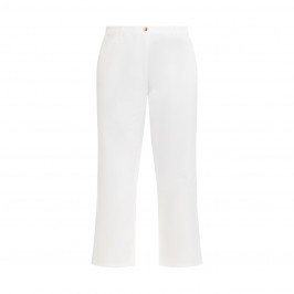 NOW BY PERSONA WHITE CROPPED JEANS - Plus Size Collection