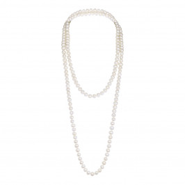 Nur Big Pearl Longstring Necklace - Plus Size Collection