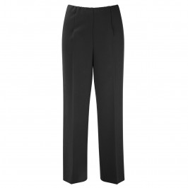 VERPASS BLACK PARALLEL LEG TROUSERS - Plus Size Collection