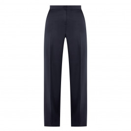 PERSONA BY MARINA RINALDI CREPE SATIN TROUSER NAVY - Plus Size Collection