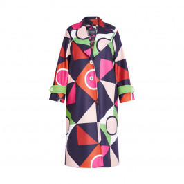 PERSONA BY MARINA RINALDI BOLD PRINT COAT - Plus Size Collection