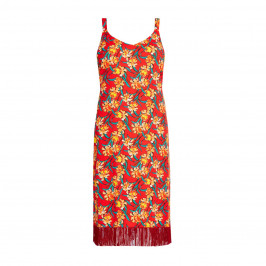 NOW by Persona Print Dress Fringe