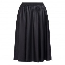 NOW BY PERSONA MIDI SKIRT BLACK - Plus Size Collection