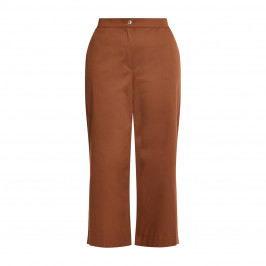 NOW by Persona Cropped Trouser Tobacco - Plus Size Collection
