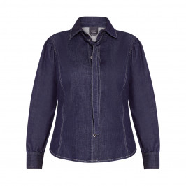 PERSONA BY MARINA RINALDI DENIM SHIRT - Plus Size Collection