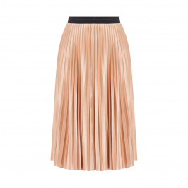 PERSONA BY MARINA RINALDI PLEATED SKIRT NUDE - Plus Size Collection