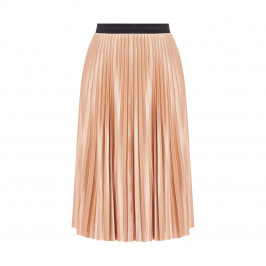 PERSONA BY MARINA RINALDI PLEATED SKIRT NUDE - Plus Size Collection