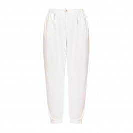 Persona by Marina Rinaldi Jersey Trousers White - Plus Size Collection