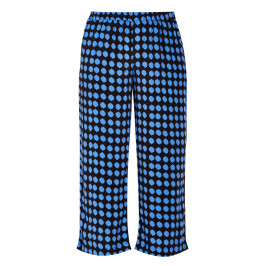 PERSONA BY MARINA RINALDI PULL ON TROUSER BLUE  - Plus Size Collection