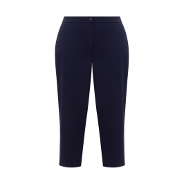 PERSONA BY MARINA RINALDI PUNTO JERSEY TROUSER NAVY - Plus Size Collection