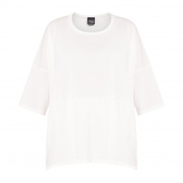 Persona by Marina Rinaldi Oversize T-shirt White - Plus Size Collection