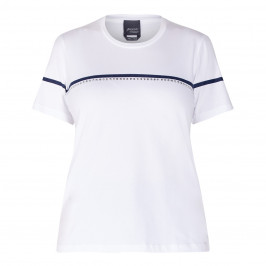 PERSONA BY MARINA RINALDI T-SHIRT WHITE  - Plus Size Collection